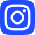 instagram logo but blue